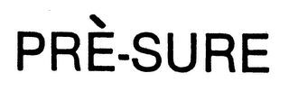 PRE-SURE logo