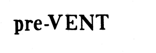 PRE-VENT logo