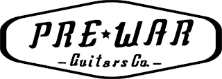 PRE WAR GUITARS CO. logo