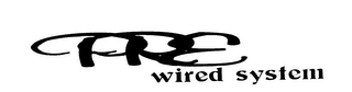 PRE WIRED SYSTEM logo
