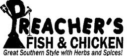PREACHER'S FISH & CHICKEN GREAT SOUTHERN STYLE WITH HERBS AND SPICES! logo