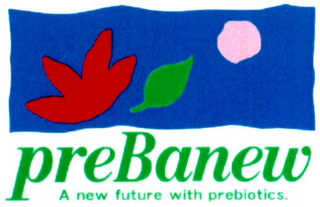 PREBANEW A NEW FUTURE WITH PREBIOTICS. logo
