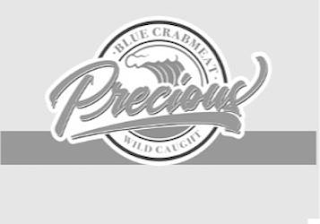 PRECIOUS · BLUE CRABMEAT· WILD CAUGHT logo