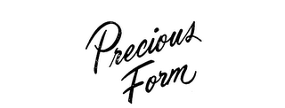 PRECIOUS FORM logo