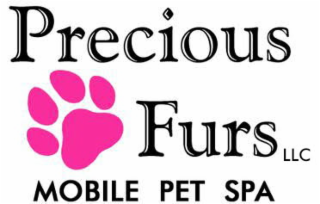PRECIOUS FURS LLC MOBILE PET SPA logo