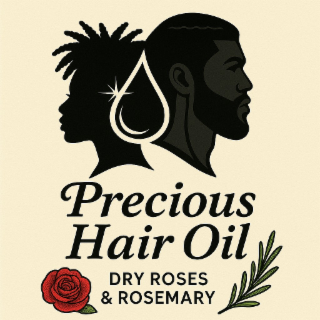 PRECIOUS HAIR OIL DRY ROSES & ROSEMARY logo