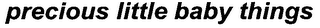 PRECIOUS LITTLE BABY THINGS logo