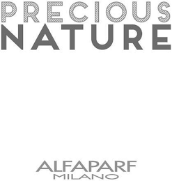 PRECIOUS NATURE ALFAPARF MILANO logo