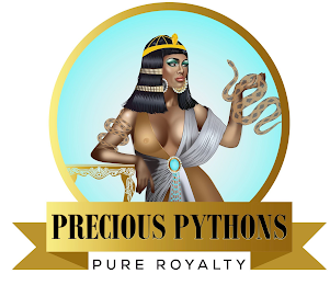 PRECIOUS PYTHONS PURE ROYALTY logo