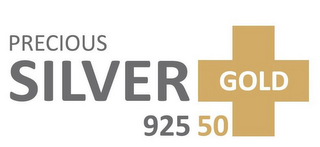 PRECIOUS SILVER GOLD 925 50 logo