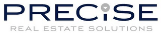 PRECISE REAL ESTATE SOLUTIONS logo