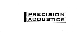 PRECISION ACOUSTICS logo