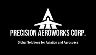 PRECISION AEROWORKS CORP. GLOBAL SOLUTIONS FOR AVIATION AND AEROSPACE logo