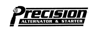 PRECISION ALTERNATOR & STARTER logo