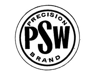 PRECISION BRAND PSW logo