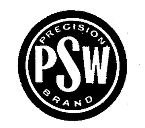 PRECISION BRAND PSW logo