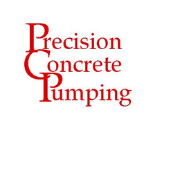 PRECISION CONCRETE PUMPING logo