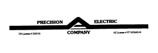 PRECISION ELECTRIC COMPANY logo
