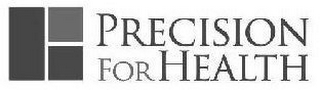 PRECISION FOR HEALTH logo