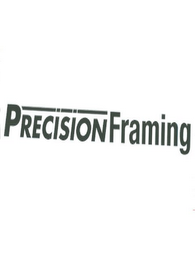 PRECISION FRAMING logo