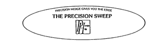 PRECISION HEDGE GIVES YOU THE EDGE THE PRECISION SWEEP PRECISION HEDGE logo
