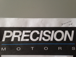 PRECISION MOTORS logo