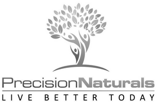 PRECISION NATURALS LIVE BETTER TODAY logo