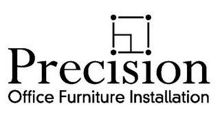 PRECISION OFFICE FURNITURE INSTALLATION logo