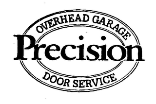PRECISION OVERHEAD GARAGE DOOR SERVICE logo