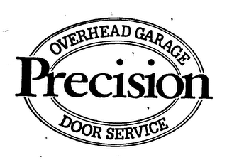 PRECISION OVERHEAD GARAGE DOOR SERVICE logo