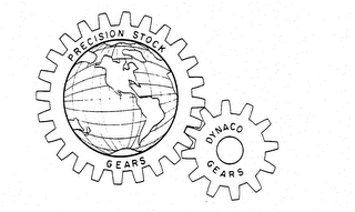 PRECISION STOCK GEARS DYNACO GEARS logo