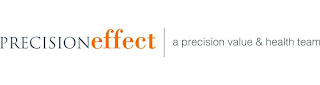 PRECISIONEFFECT A PRECISION VALUE & HEALTH TEAM logo