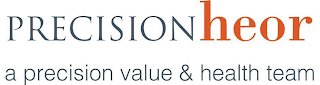 PRECISIONHEOR A PRECISION VALUE & HEALTH TEAM logo