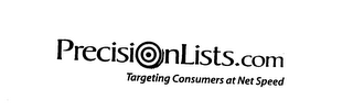 PRECISIONLISTS.COM TARGETING CONSUMERS AT NET SPEED logo