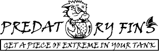 PREDATORY FINS, GET A PIECE OF EXTREME IN YOUR TANK logo