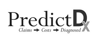 PREDICTDX CLAIMS COSTS DIAGNOSED logo