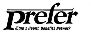 PREFER AETNA'S HEALTH BENEFITS NETWORK logo