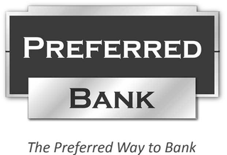 PREFERRED BANK THE PREFERRED WAY TO BANK logo