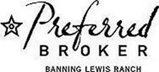 PREFERRED BROKER BANNING LEWIS RANCH logo