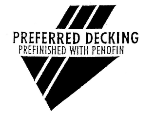 PREFERRED DECKING PREFINISHED WITH PENOFIN logo