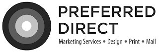 PREFERRED DIRECT MARKETING SERVICES · DESIGN · PRINT · MAIL logo