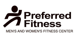 PREFERRED FITNESS MEN'S AND WOMEN'S FITNESS CENTER logo