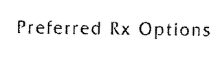 PREFERRED RX OPTIONS logo