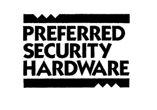 PREFERRED SECURITY HARDWARE logo