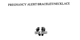 PREGNANCY ALERT BRACELET/NECKLACE WITH CHILD logo