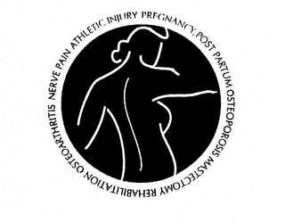 PREGNANCY, POST PARTUM OSTEOPOROSIS MASTECTOMY REHABILITATION OSTEOARTHRITIS NERVE PAIN ATHLETIC INJURY logo