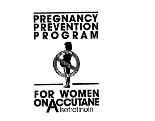 PREGNANCY PREVENTION PROGRAM FOR WOMEN ON ACCUTANE ISOTRETINOIN AVOID PREGNANCY logo