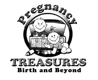 PREGNANCY TREASURES BIRTH AND BEYOND logo