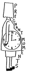 PREGNANT MOMENTS logo
