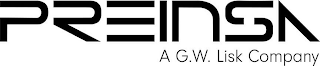 PREINSA A G.W. LISK COMPANY logo